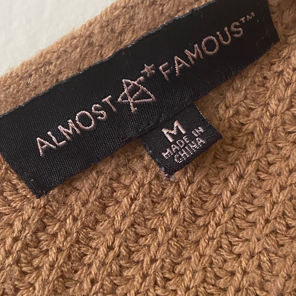 Item 13 Almost Famous Off The Shoulder Sweater - Picture 2 of 3